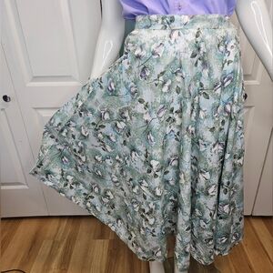 True Vintage 1950's circle skirt pinup retro VLV